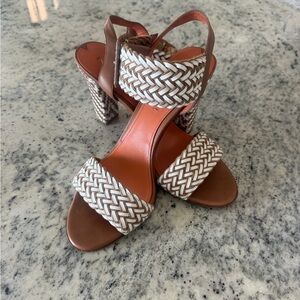 Via Spiga braided heels